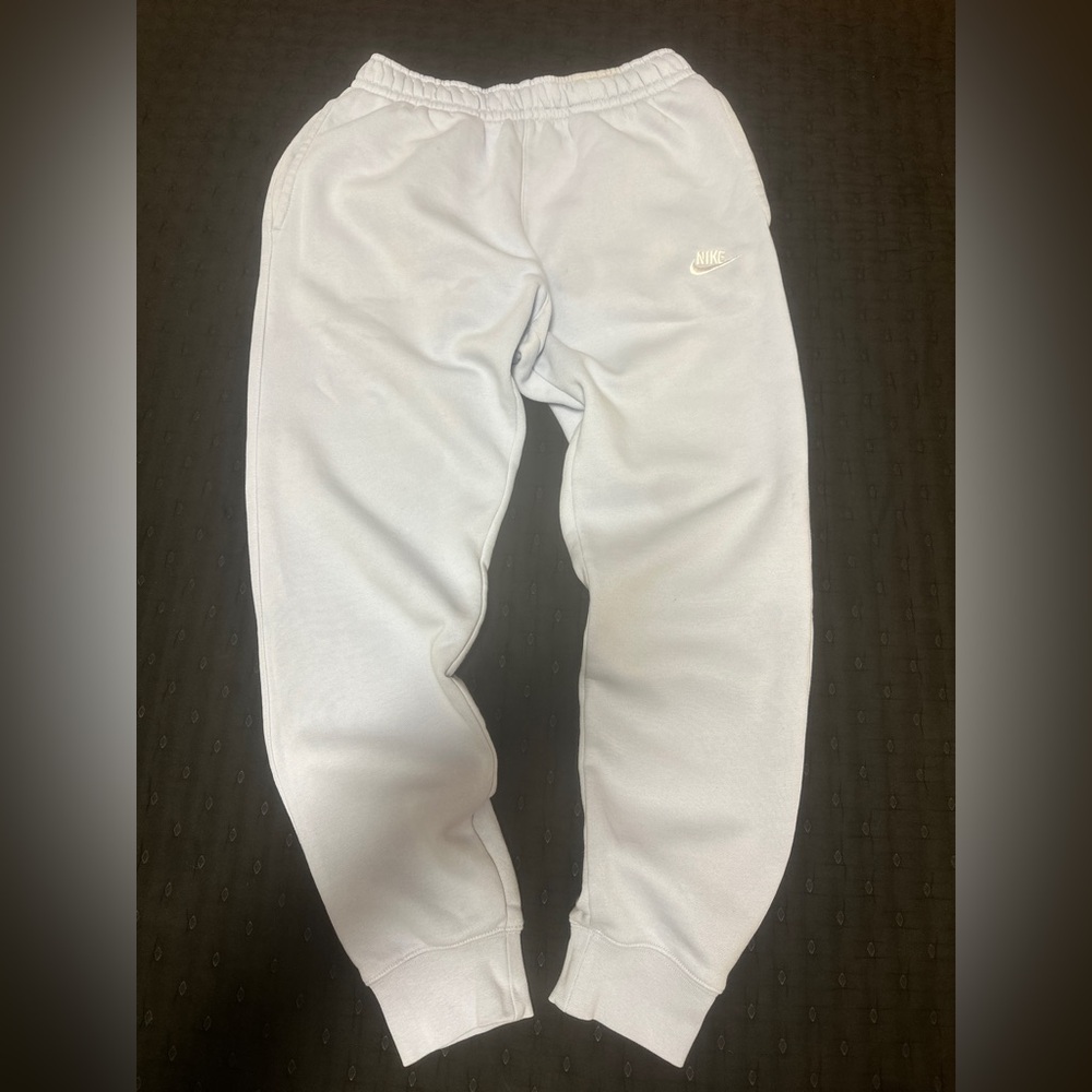 Nike Kids Light Gray Sweat Joggers